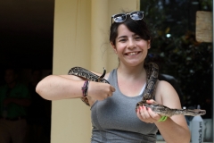 Student at Belize Zoo. Photo: Hannah Ratcliff